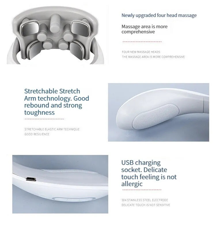 Maliben | Eindhoven Neck Relaxer | Portable Neck Massage Device