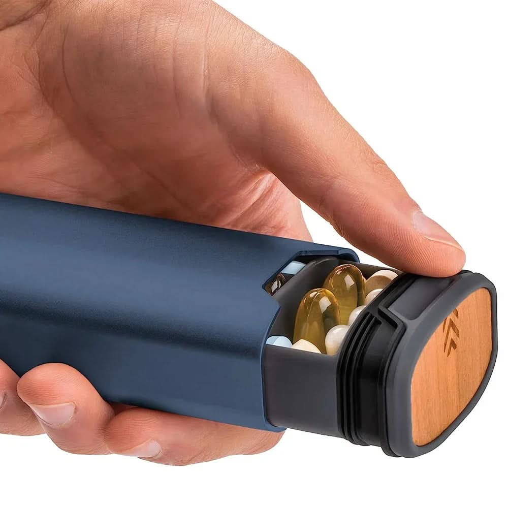 Maliben | SPill-Proof 7-Day pill Box With Snap Closure