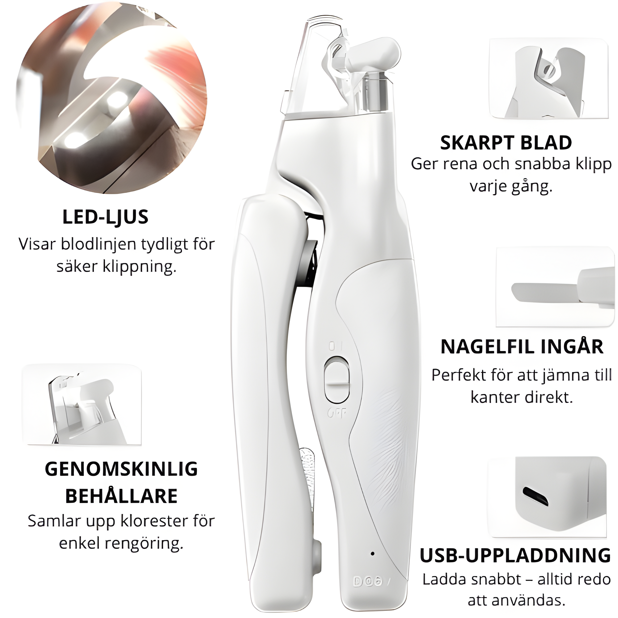 Maliben | Clippix | Safe Nail Clipping Without Risk Or Stress