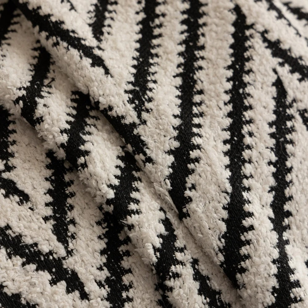 Maliben | Marella Soft Chevron Sofa Cover
