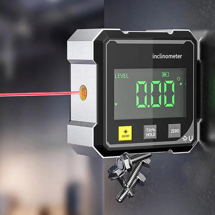 Maliben | Precision Angle Meter Anglepro – Magnetic Digital Level
