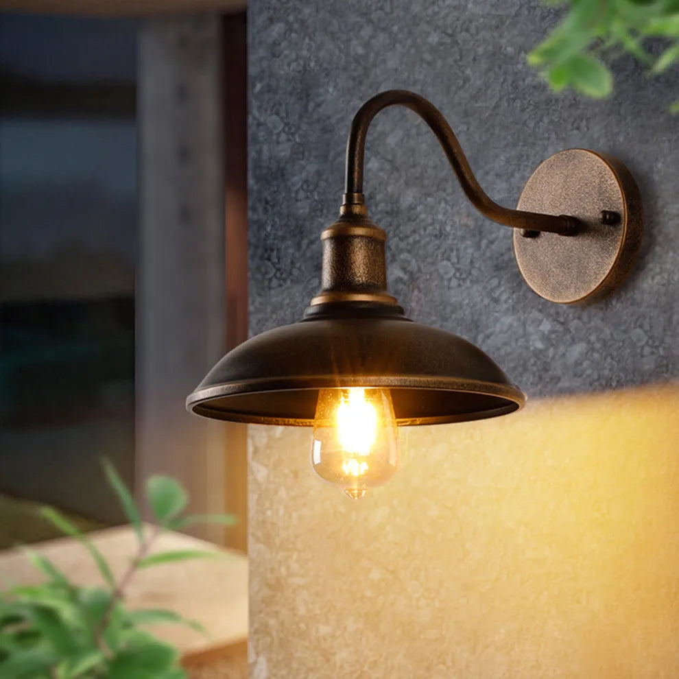 Maliben | Outdoor Wall Lamp Two Colors Minimalist Modern Facade Lighting