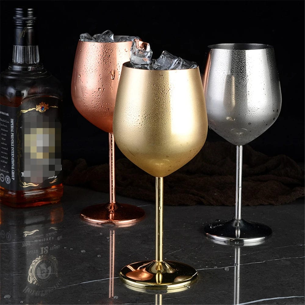 Maliben | Stainless Steel Wine Goblet