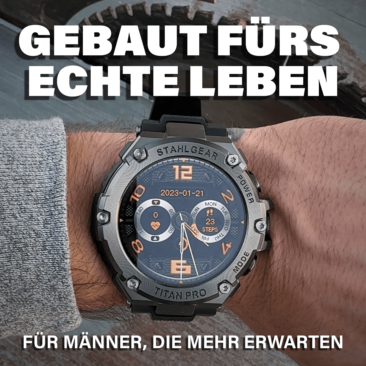 Maliben | Armorwatch | Robust Smartwatch