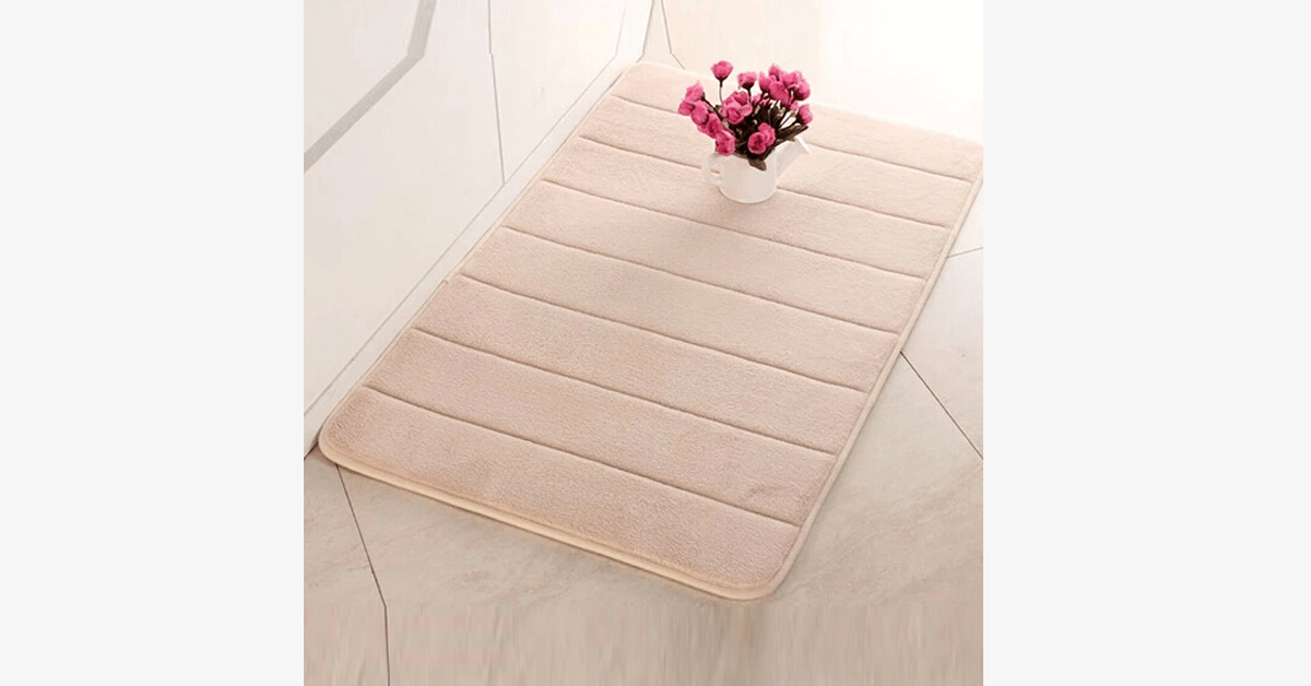 Maliben | Memory Foam Bath Mats – Say Goodbye To Accidental Slipping!
