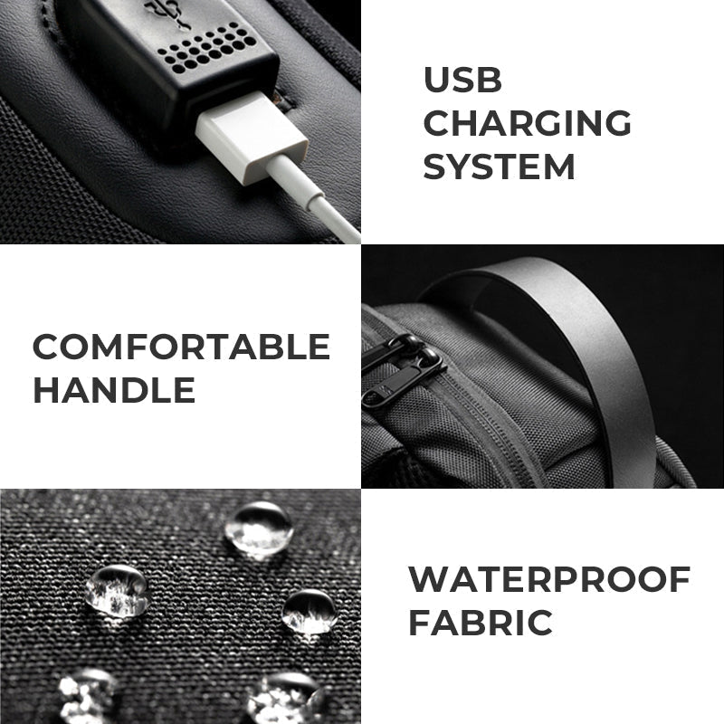 Maliben | Anti-Theft Courier Bag For Men