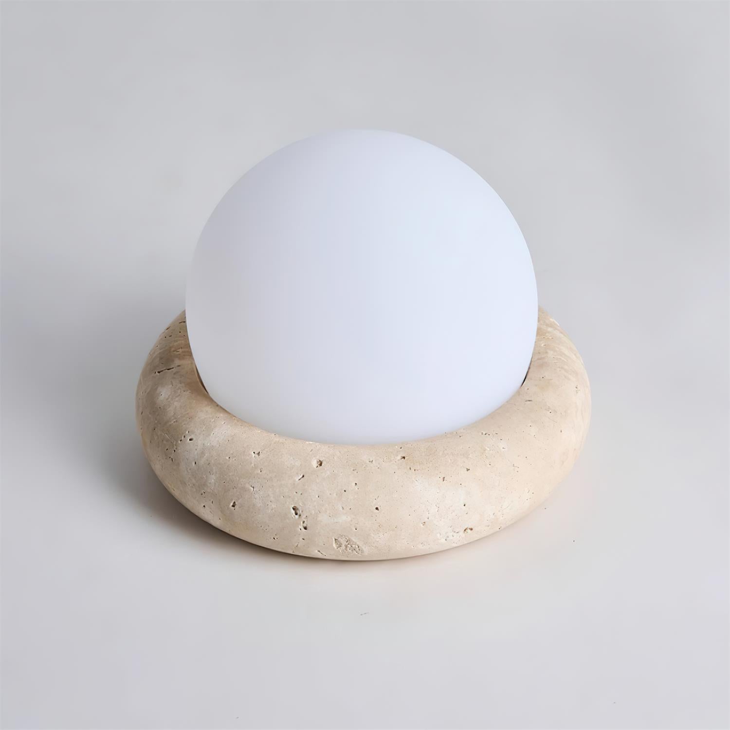 Maliben | Travertine Table Lamp
