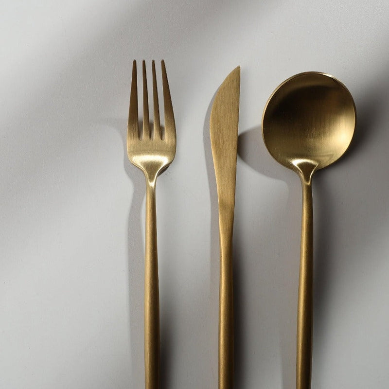 Maliben | Modern Luxe Cutlery Set Of StaInless Steel in Stylish Colors