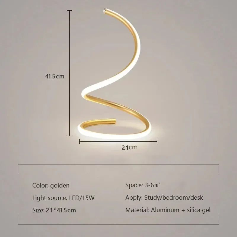 Maliben | Minimalist Led Table Lamp With Adjustable Shade - Stylish Lighting For Home
