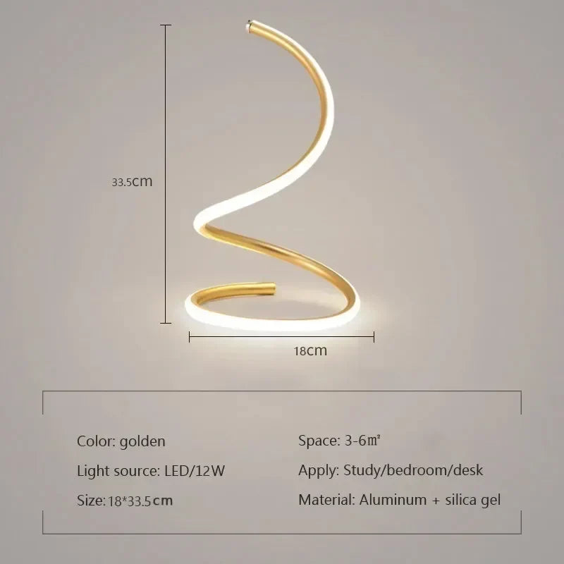 Maliben | Minimalist Led Table Lamp With Adjustable Shade - Stylish Lighting For Home