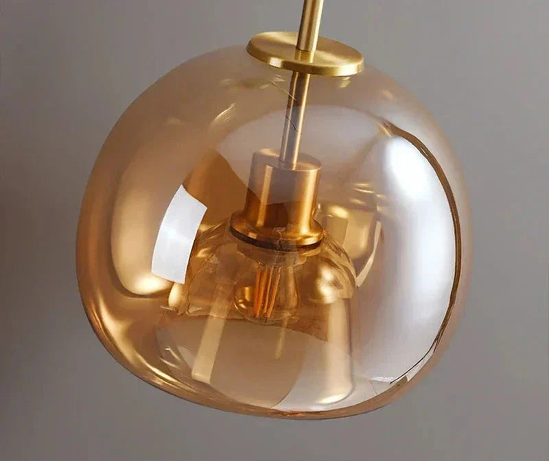 Maliben | Transparency - Minimalistic Glass Ceiling Light For Elegance