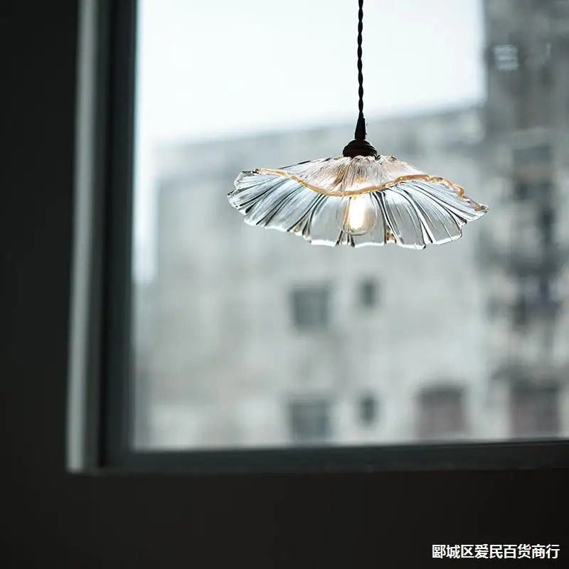 Maliben | Florashine Light - Elegant Flower Glass Pendant Lamp