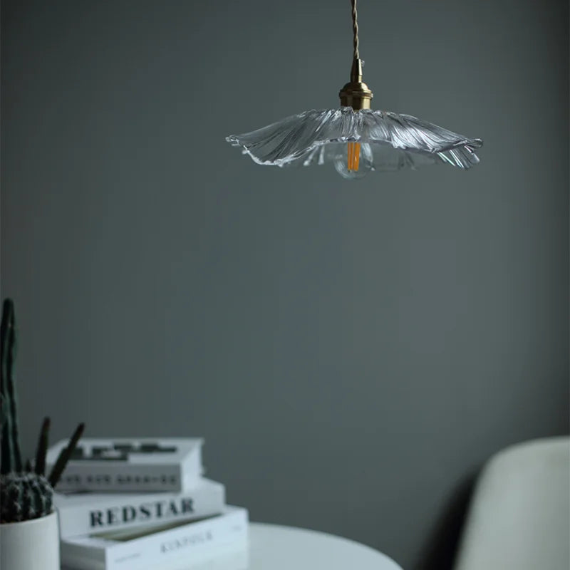 Maliben | Florashine Light - Elegant Flower Glass Pendant Lamp