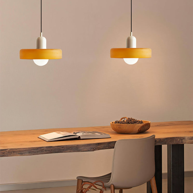Maliben | Colored Glass Pendant Lamp - Baulume