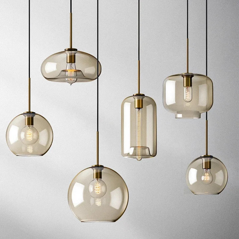 Maliben | Nordicglow – Elegant Scandinavian Glass Pendant Light