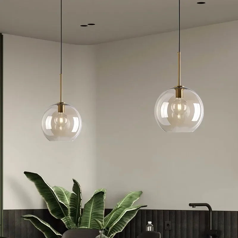 Maliben | Elegant Scandinavian Pendant Light - Glasnord