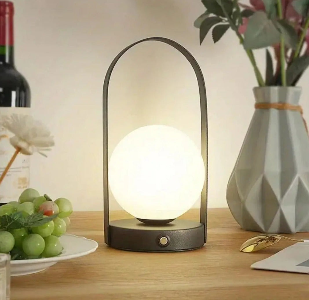 Maliben | Stylish Portable Led Table Lamp With Touch Control And Rechargeable Battery