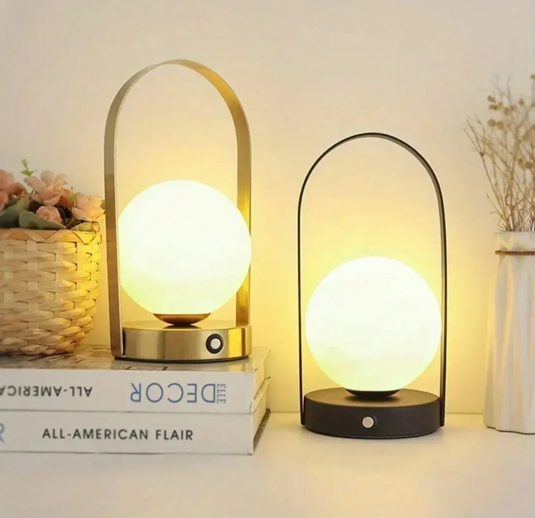 Maliben | Stylish Portable Led Table Lamp With Touch Control And Rechargeable Battery