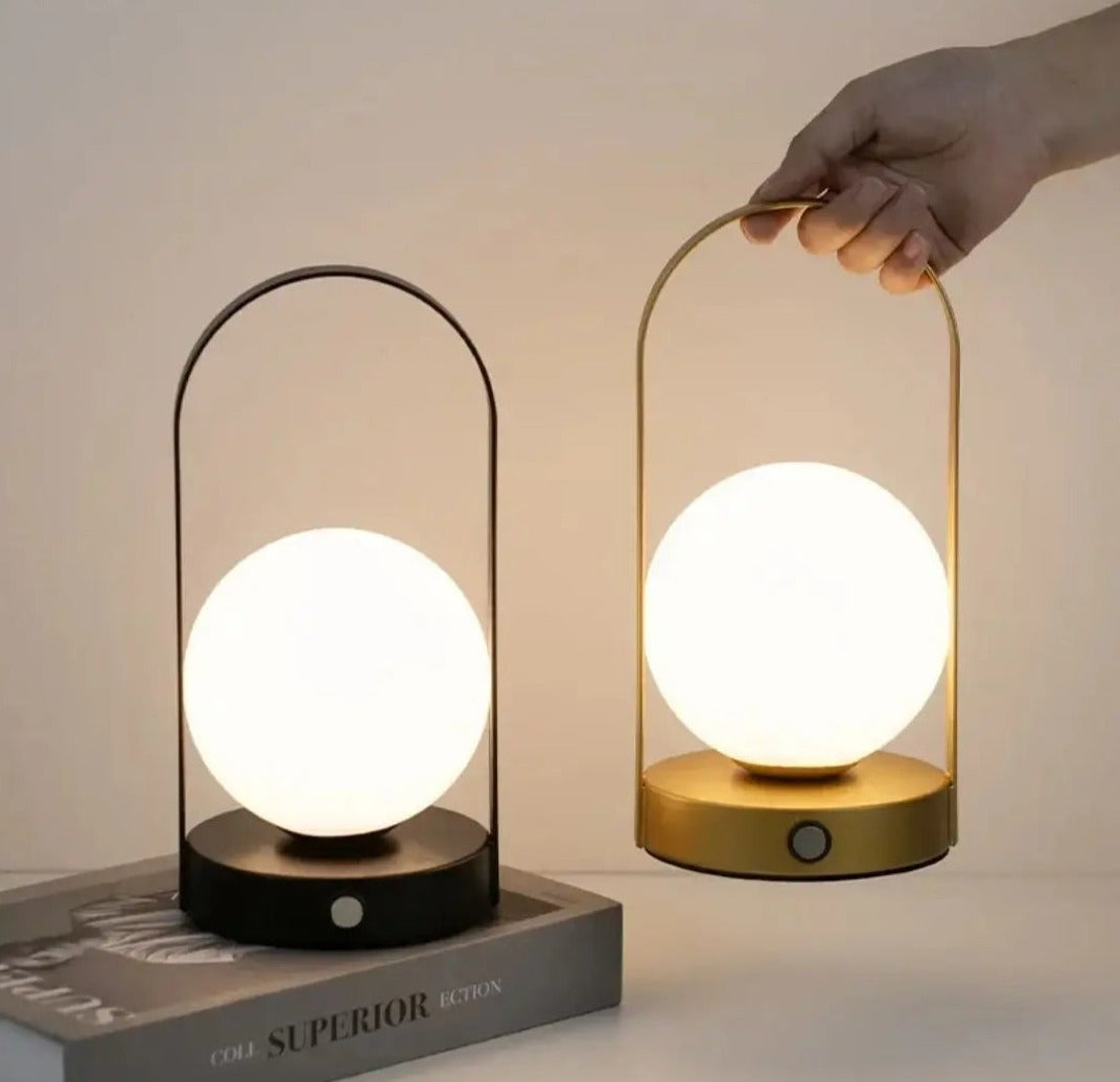 Maliben | Stylish Portable Led Table Lamp With Touch Control And Rechargeable Battery