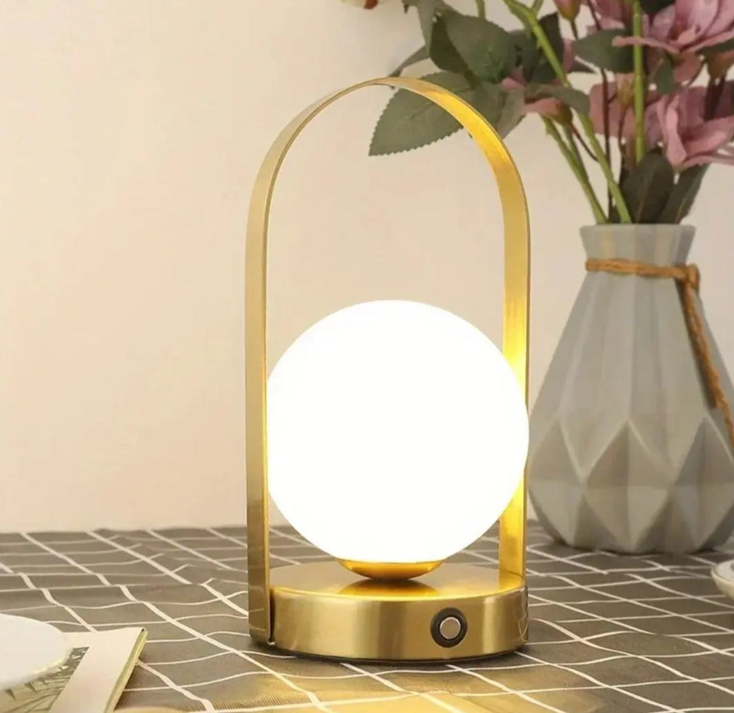 Maliben | Stylish Portable Led Table Lamp With Touch Control And Rechargeable Battery