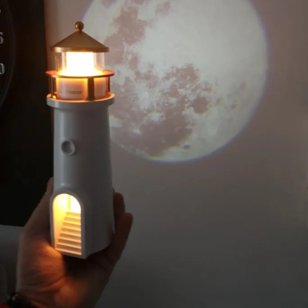 Maliben | Moon Lamp Night Light Lighthouse Design Bedroom Decor