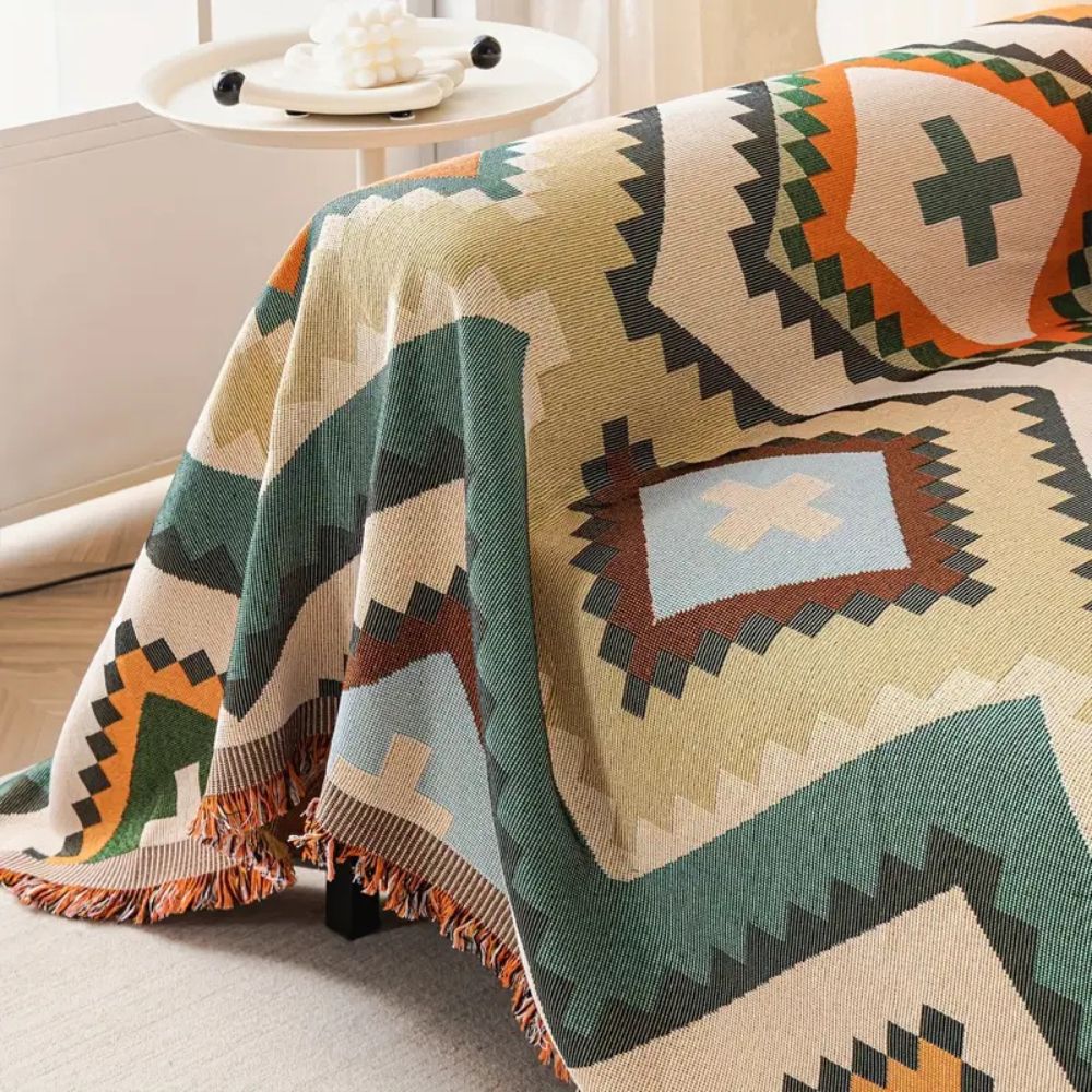 Maliben | Aztec Horizon Sofa Cover