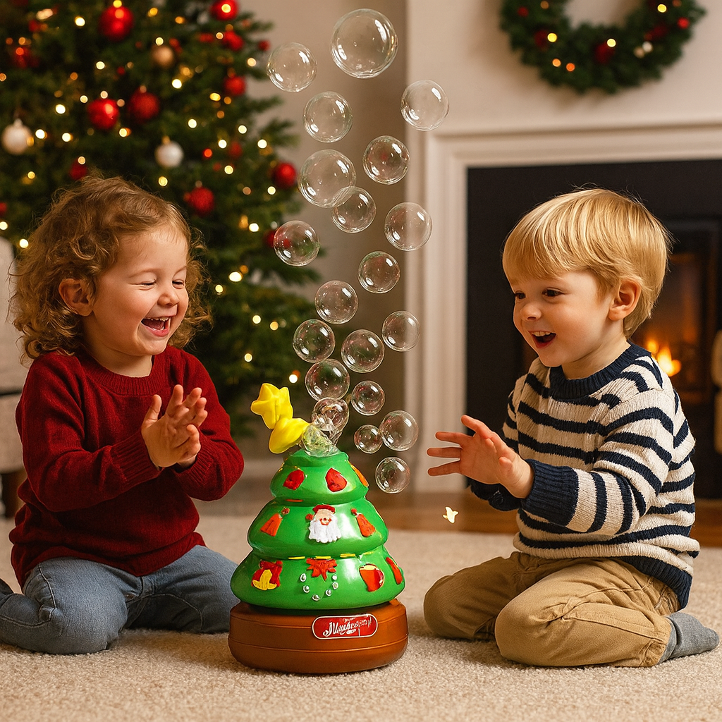 Maliben | Music Bubble Christmas Tree With Stickers For Decorating