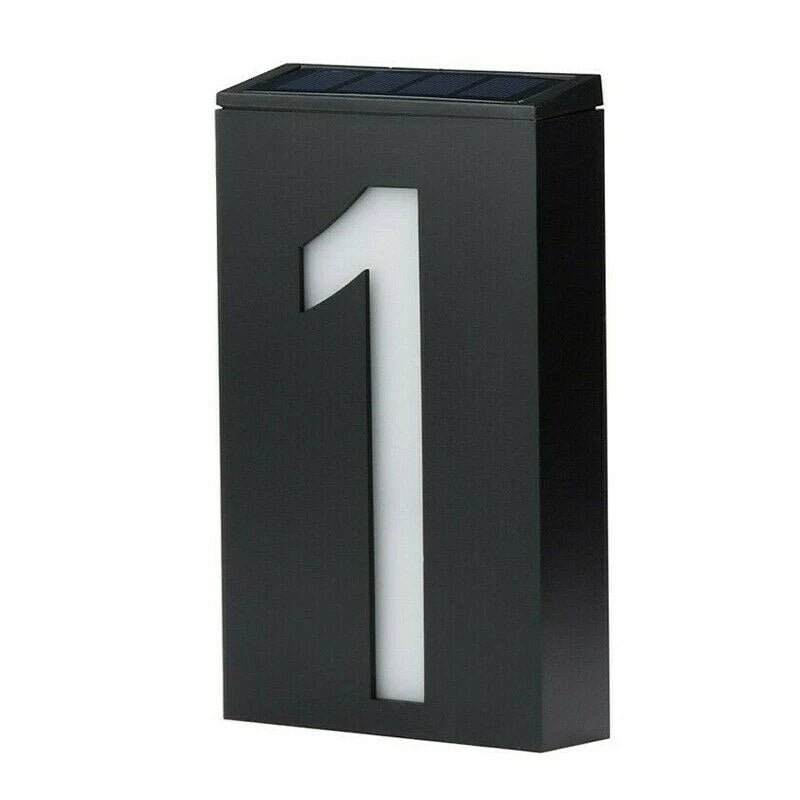 Maliben | Solar House Numbers - Eco-Friendly - Economical - Modern Design