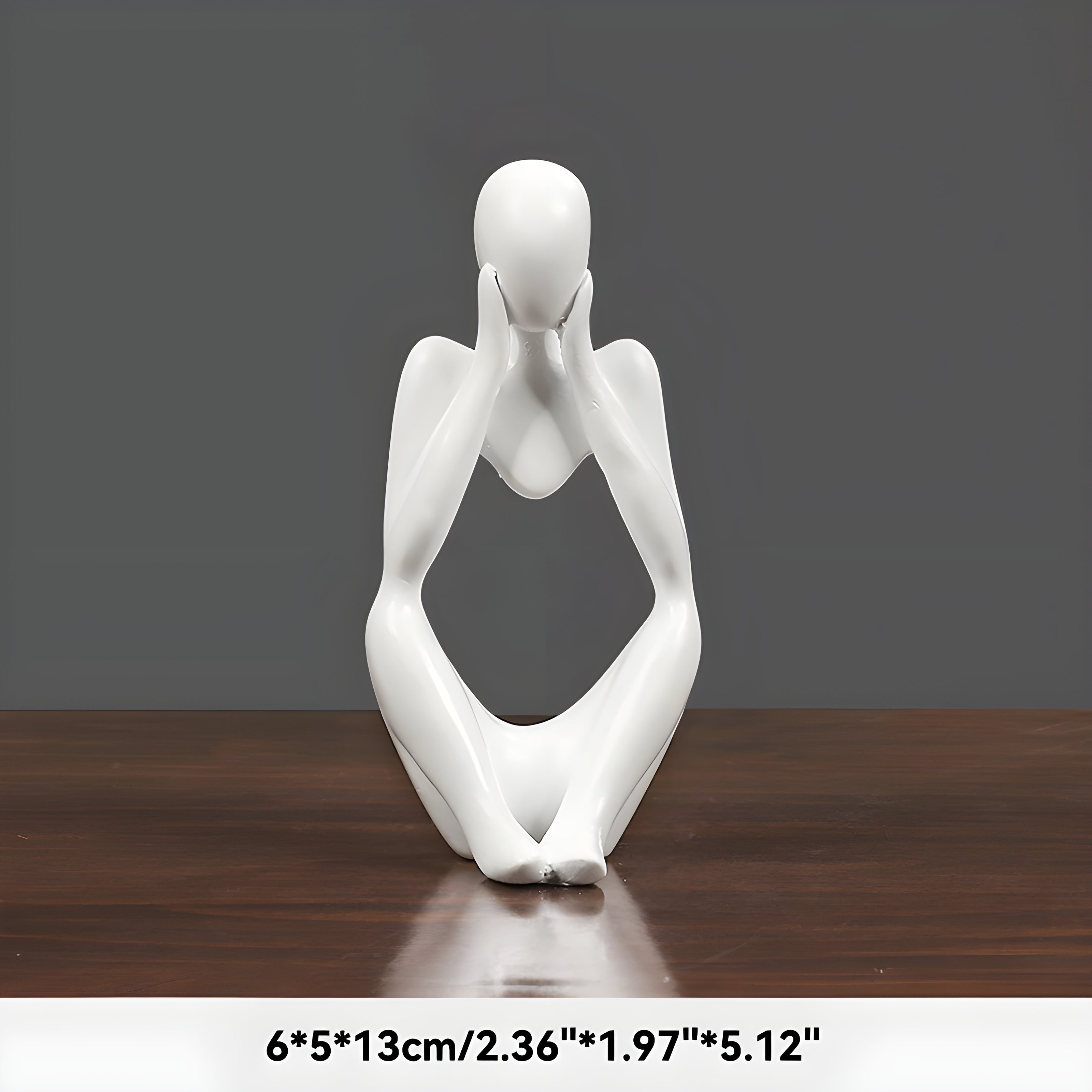 Maliben | Abstract Thinker Sculpture Home Decor