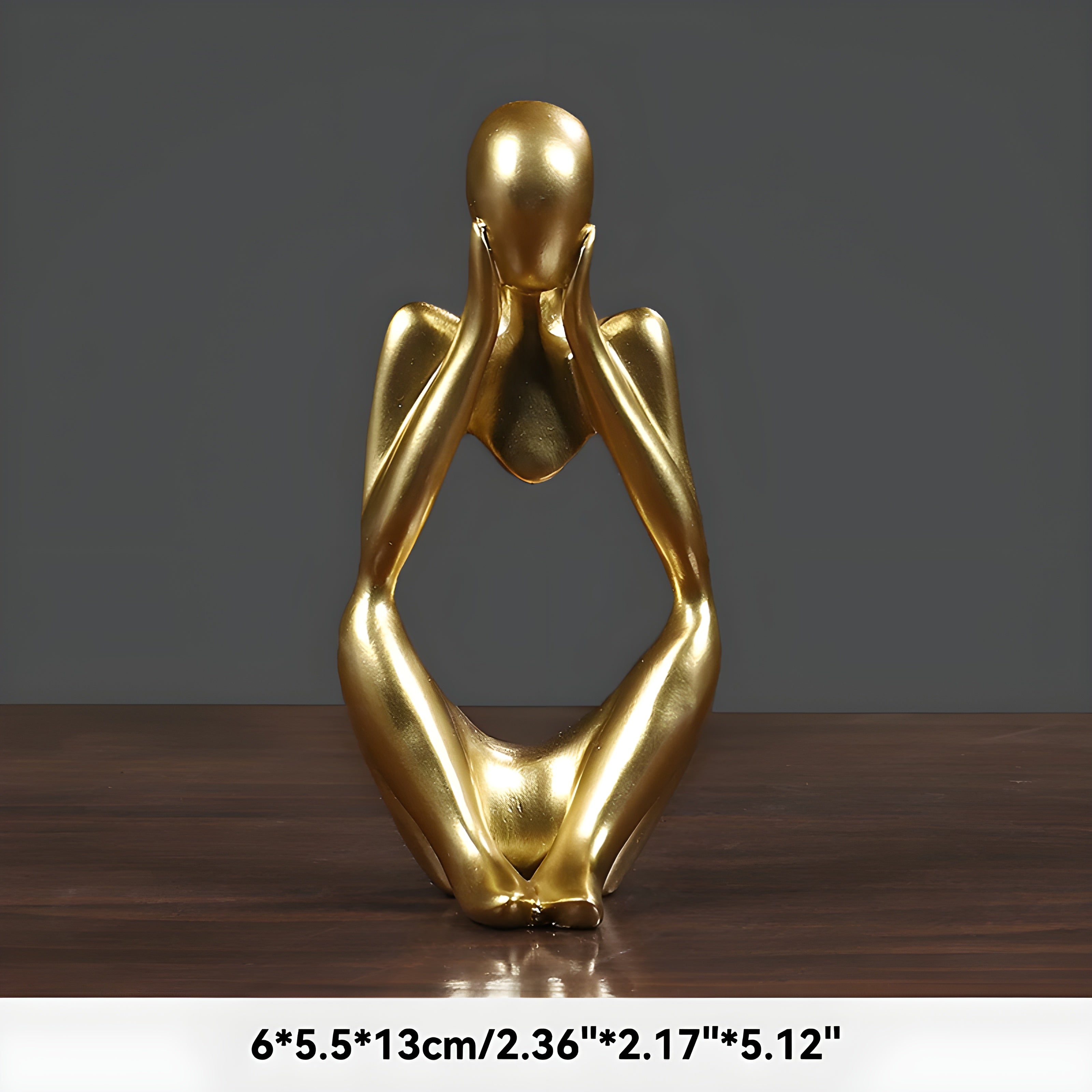 Maliben | Abstract Thinker Sculpture Home Decor