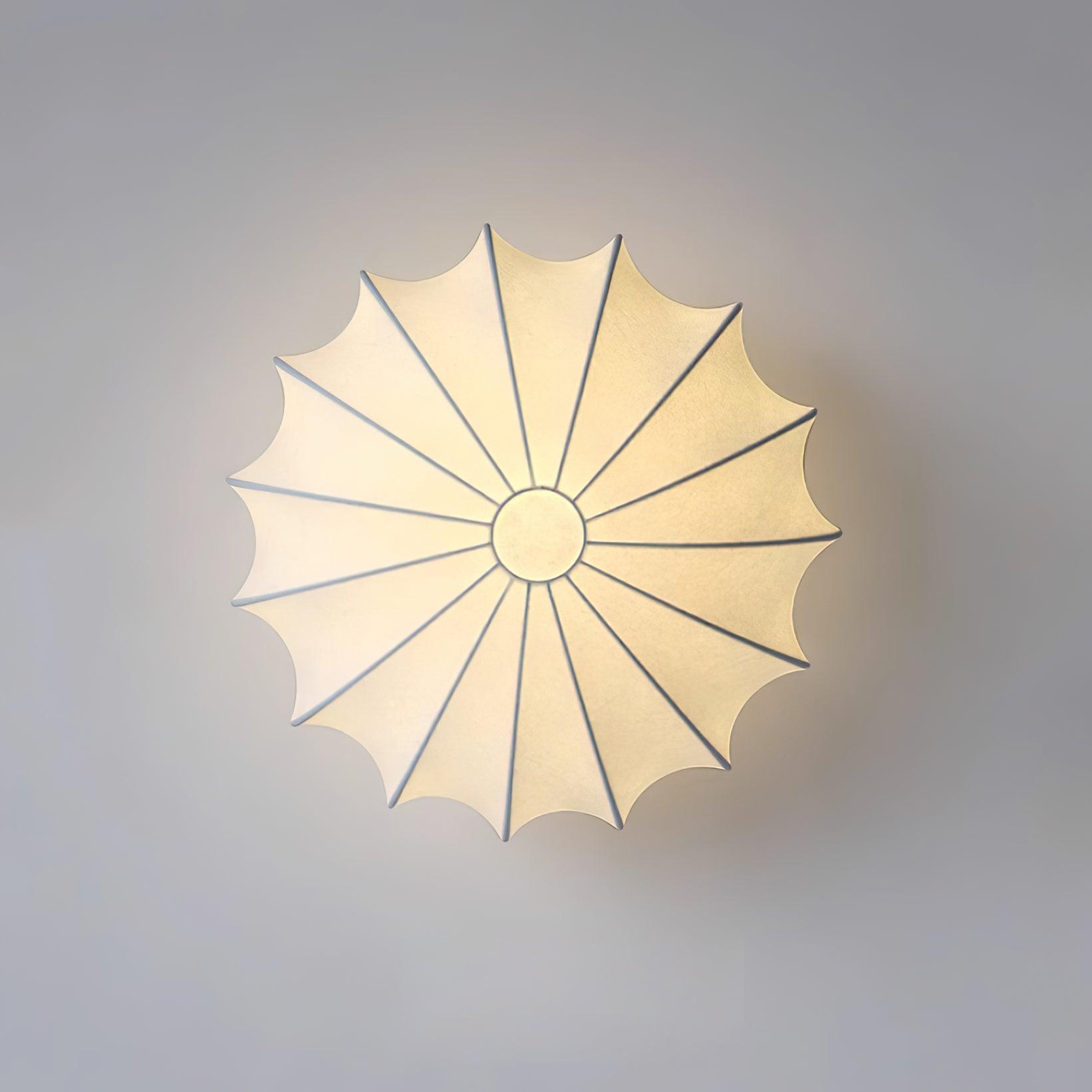 Maliben | Shell-Shaped Fabric Ceiling Lamp Elegant Design