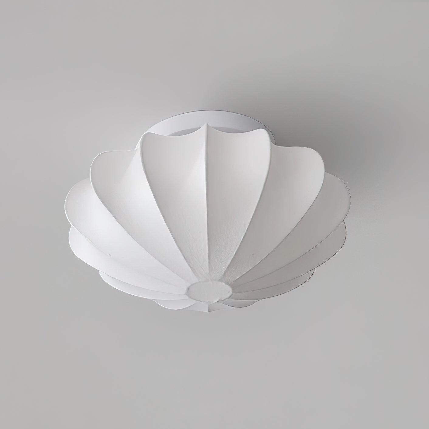 Maliben | Shell-Shaped Fabric Ceiling Lamp Elegant Design