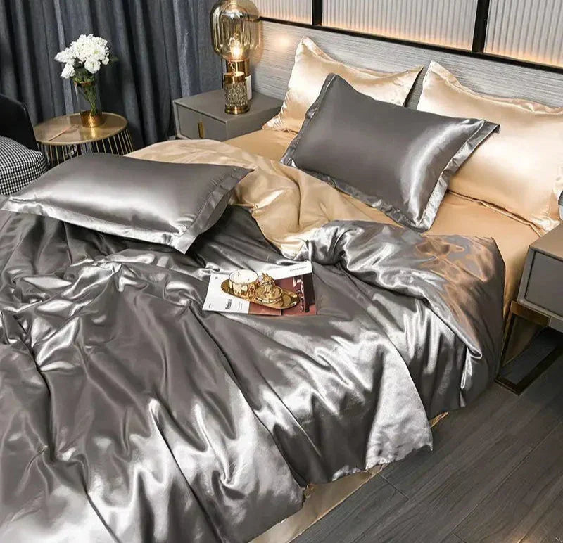 Maliben | Satinluxe Duvet Cover - Luxe Satin Duvet Cover For Your Bedroom
