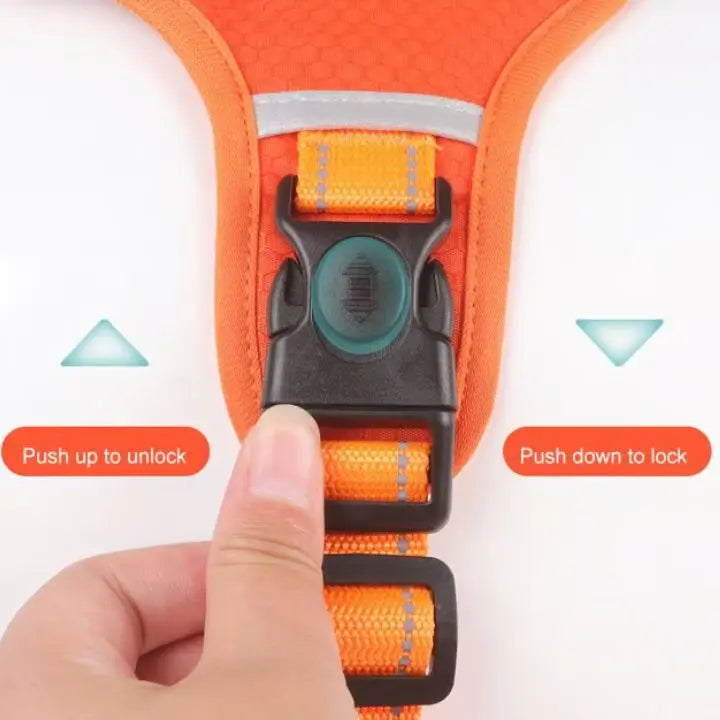Maliben | No-Pull Dog Harness with Reflective Nylon