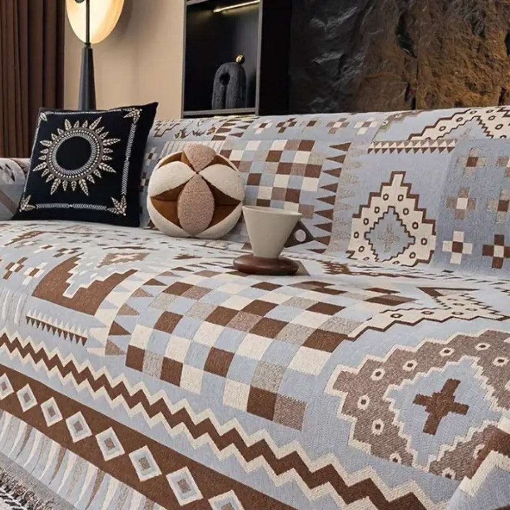Maliben | Nomad Charm Weave Sofa Cover