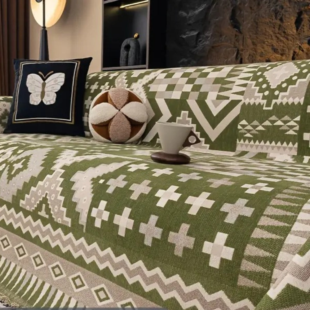 Maliben | Nomad Charm Weave Sofa Cover