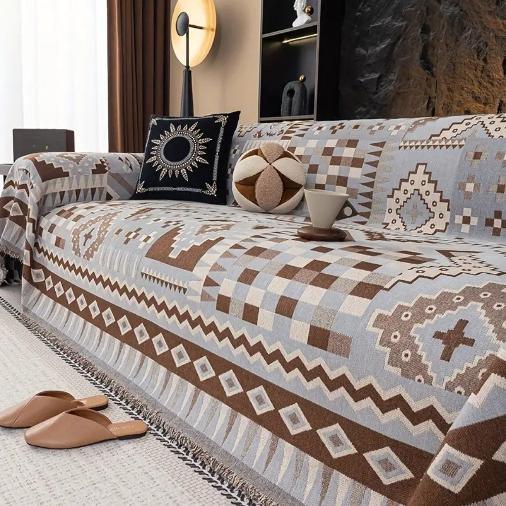 Maliben | Nomad Charm Weave Sofa Cover