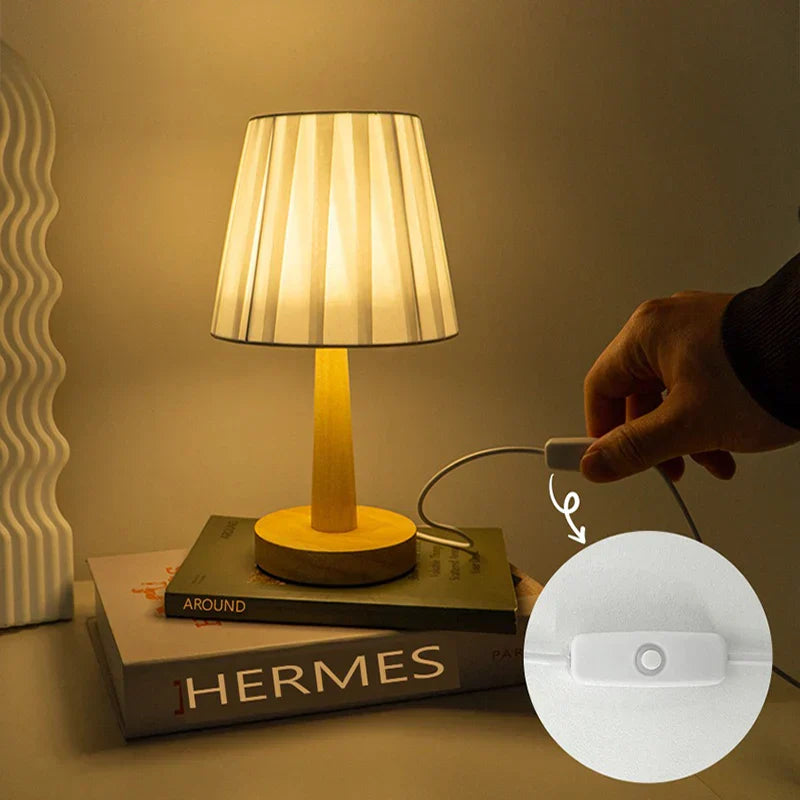 Maliben | Modern Dimmable Led Table Lamp - For Bedroom And Living Room