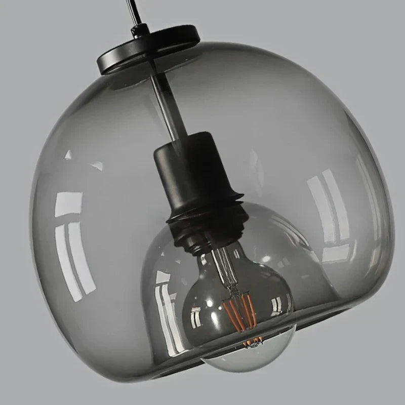 Maliben | Lumiglow Pendant Light - Contemporary Glass Hanging Lamp For Luxurious Interiors
