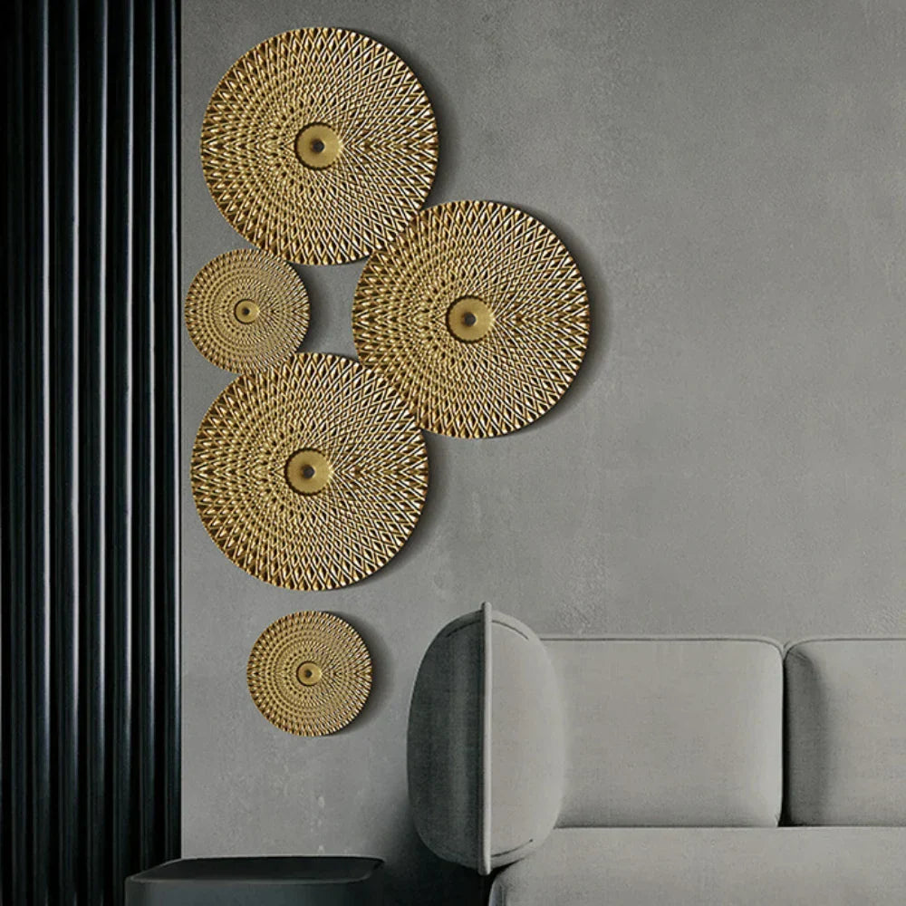 Maliben | Nordic Gold Wall Hanging