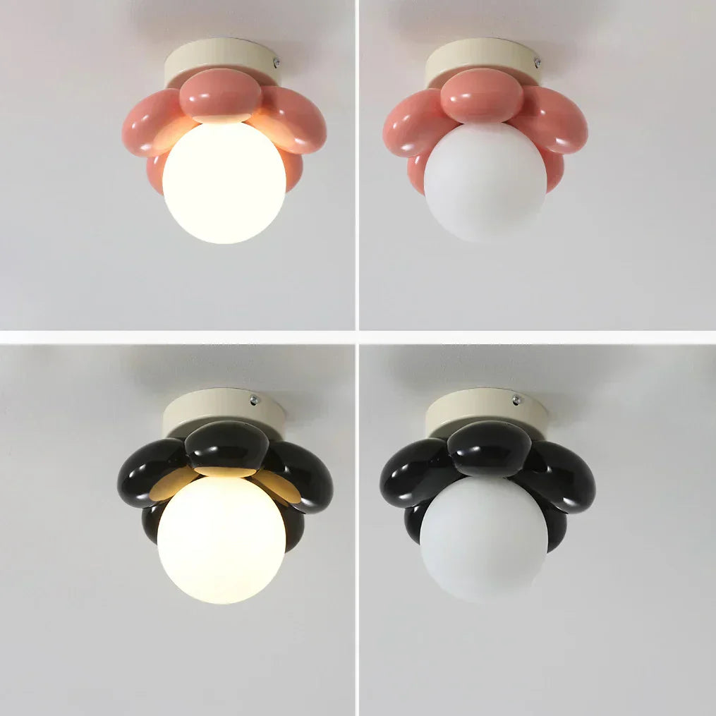Maliben | Scandinavian Flower Glass Ceiling Lamp
