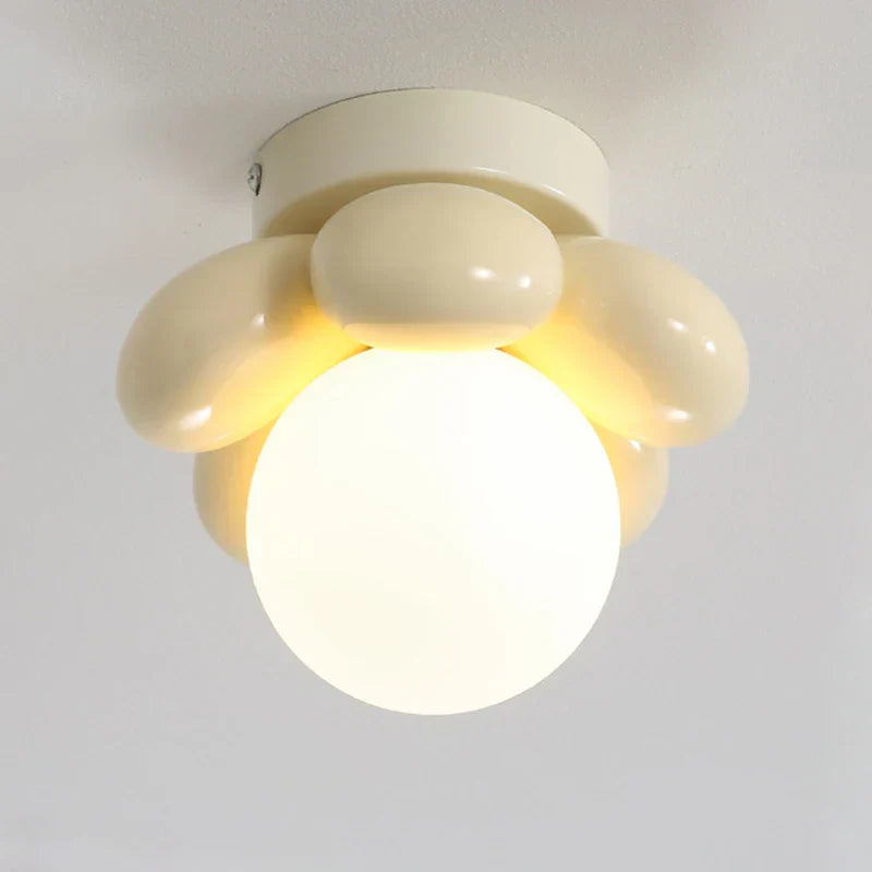 Maliben | Scandinavian Flower Glass Ceiling Lamp
