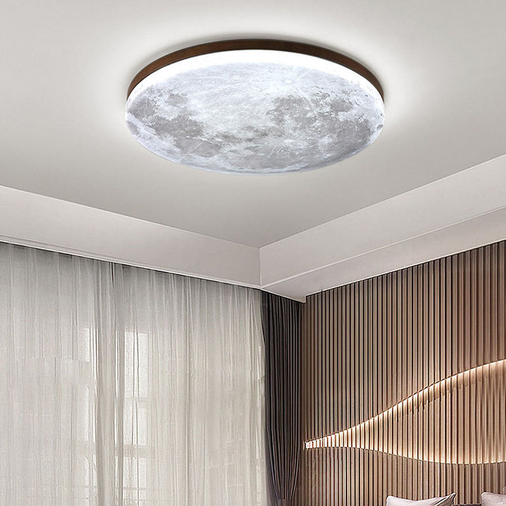 Maliben | Lunaglow - Moon Lamp Ceiling Lamp With Soft Led Lighting