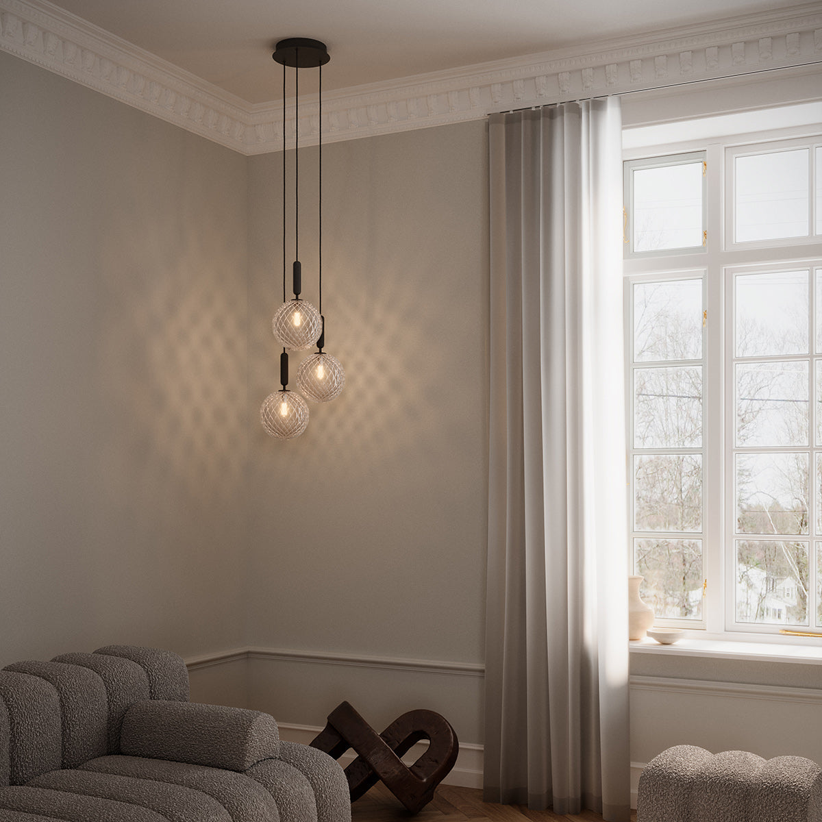 Maliben | Modern Glass Pendant Lamp