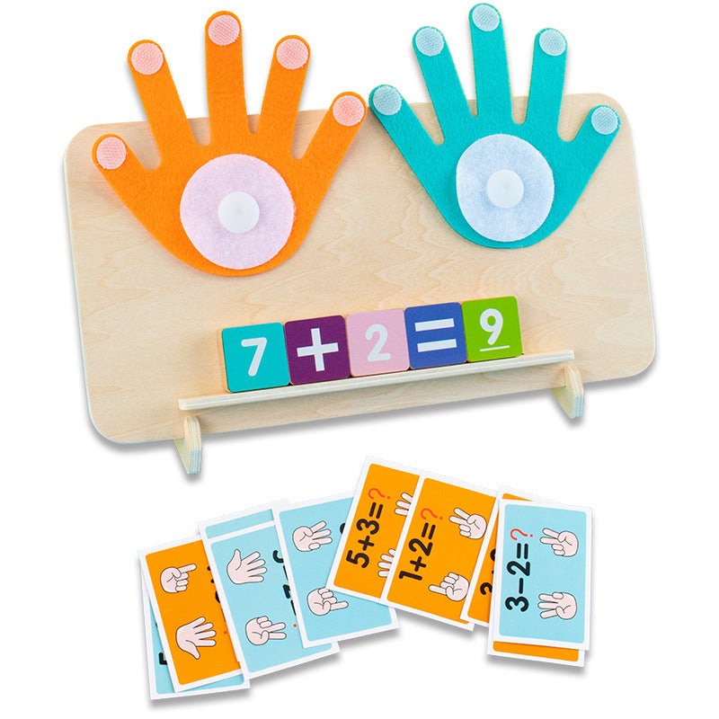 Maliben | Montessori Math Finger Learning Game