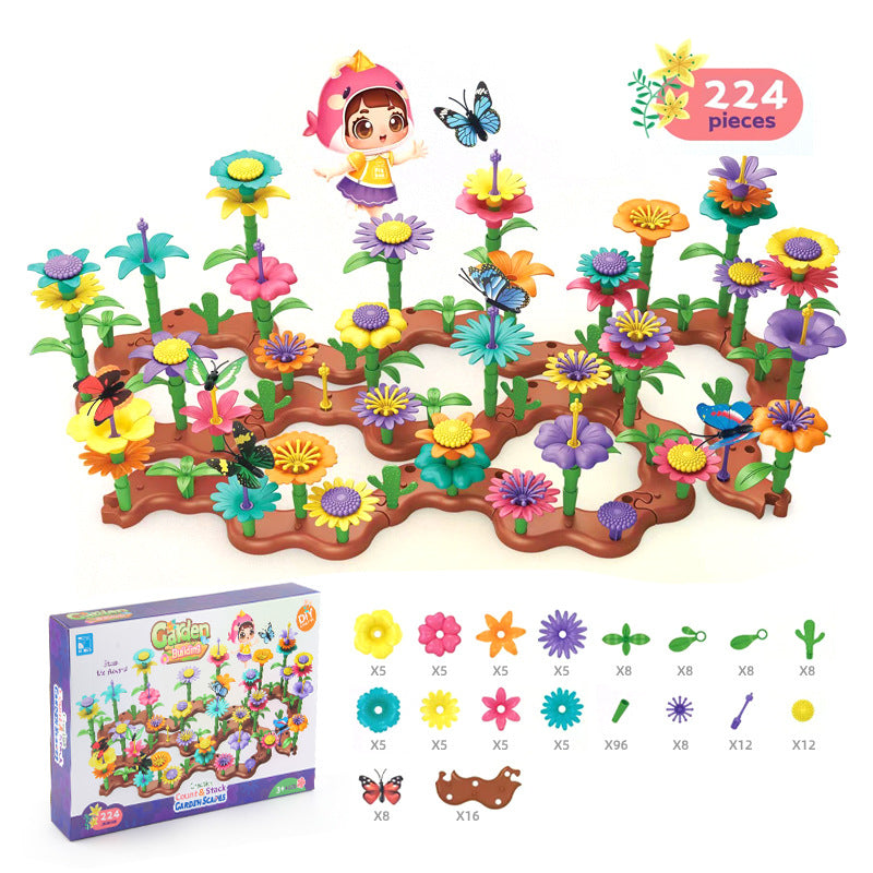 Maliben | Flower Building Blocks Set