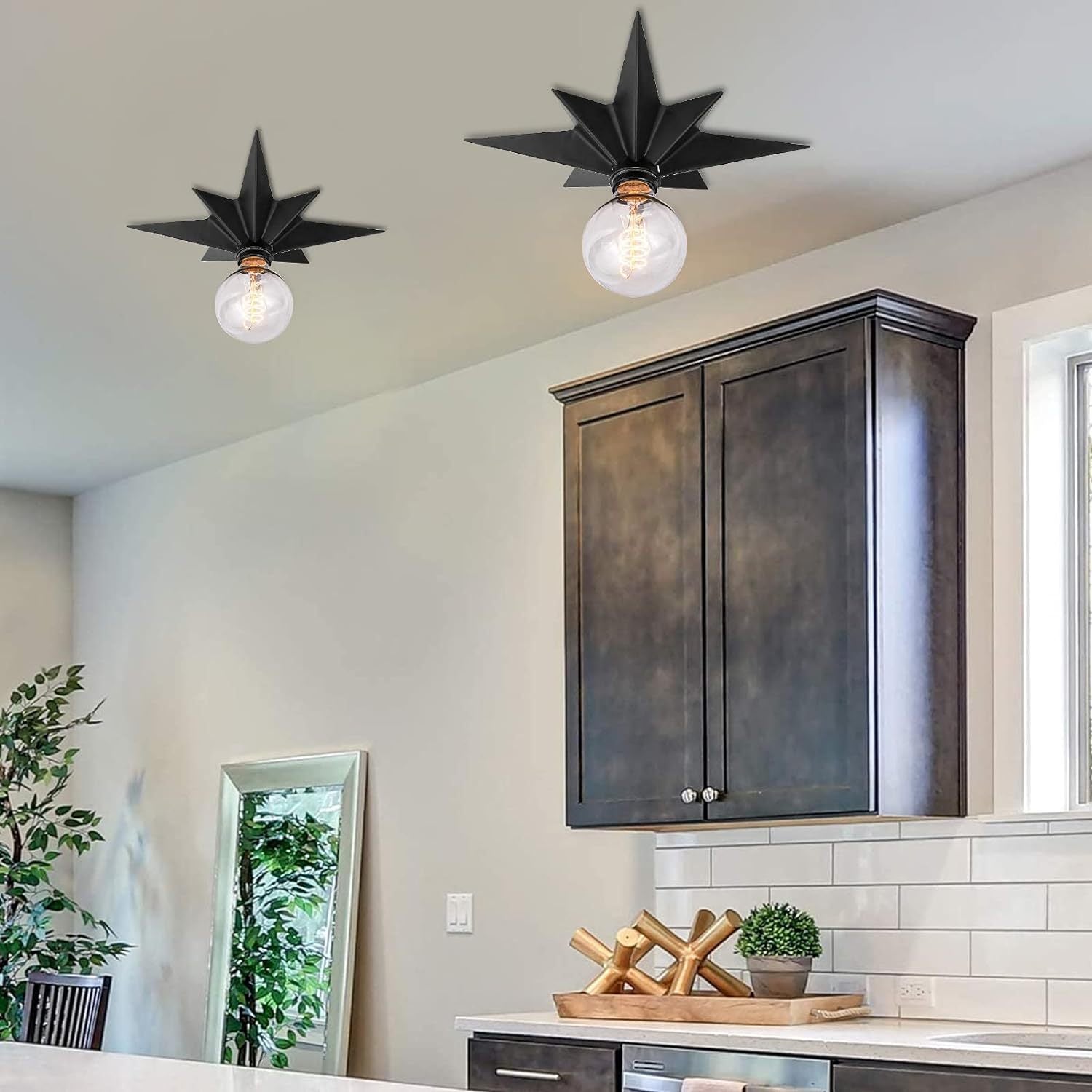 Maliben | Modern Star-Shaped Ceiling Lamp