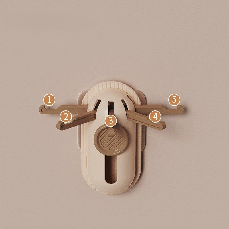 Maliben | Multi Organizer Foldable Wall-Mounted Hook