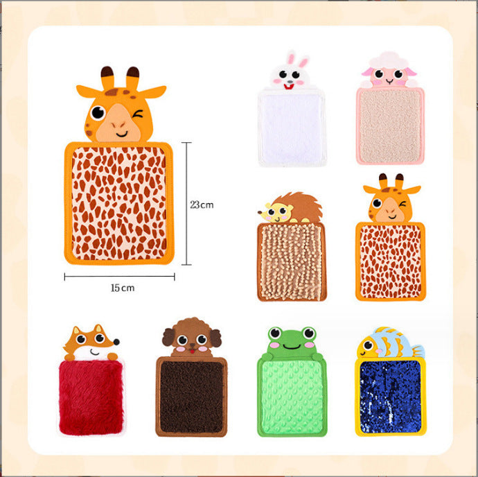 Maliben | Tactile Animal Cushions (Set Of 8 Pieces)