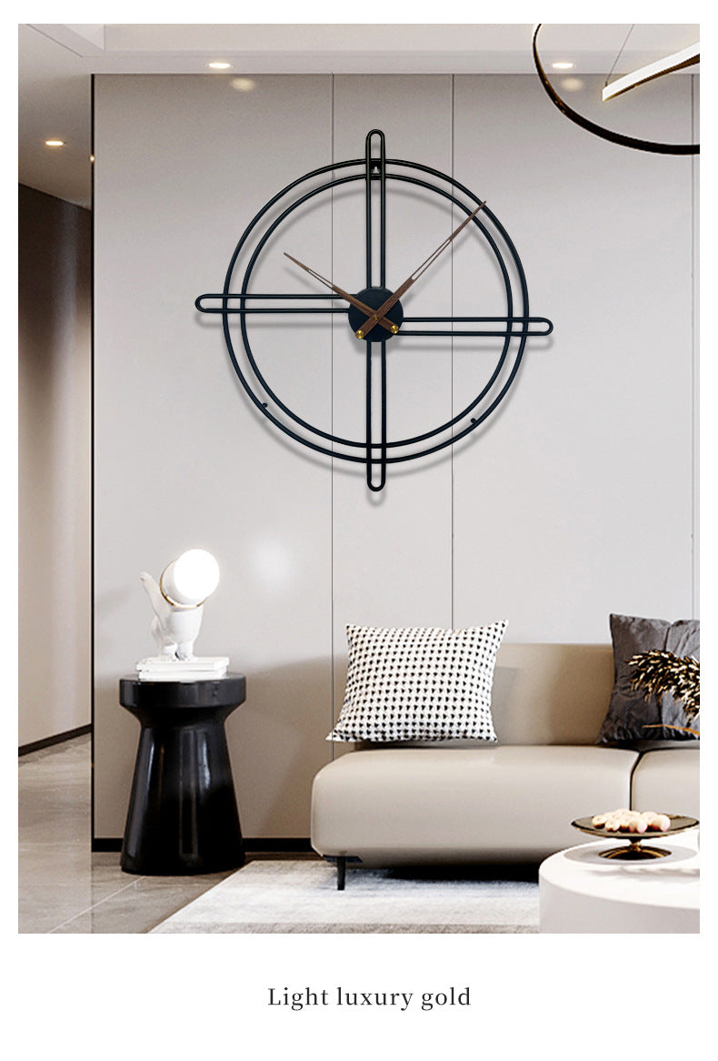 Maliben | Nordic decorative large wall clock for the living room 23 inches